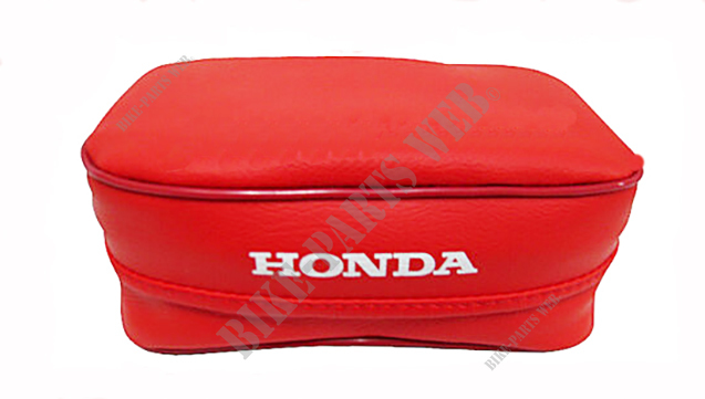 Sacoche à outils replica Honda XR rouge orangé de 1989 et 1990 - SACOCHE OUTILS RED R119